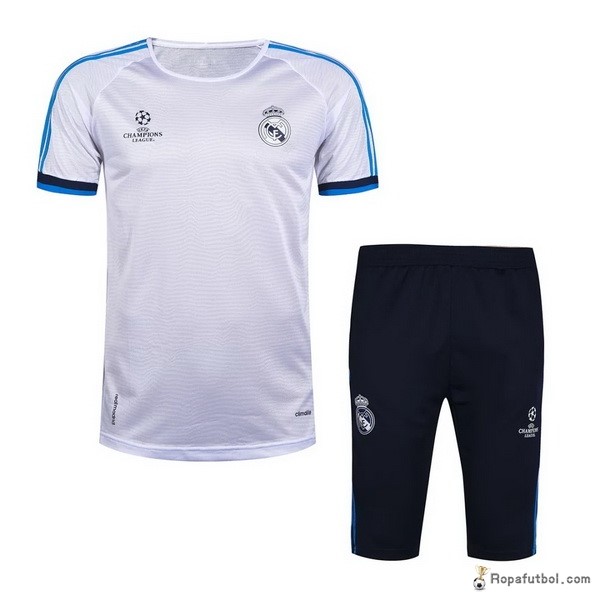Camiseta Entrenamiento Real Madrid Conjunto Completo 2016/17 Blanco